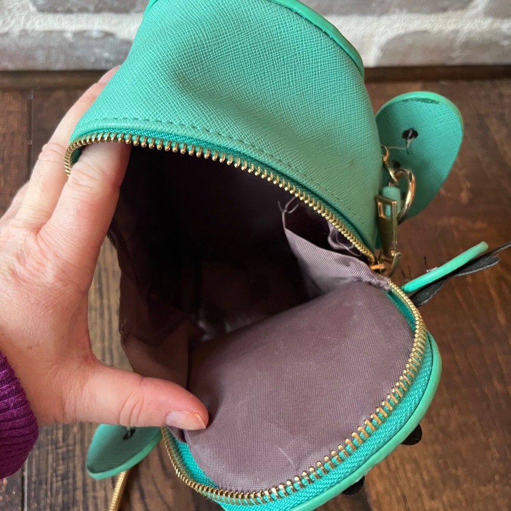 Cactus purse whimsical purses cute purses green purse shoulder bags kitschy - Picture 4 of 4